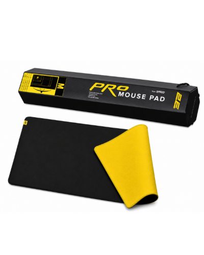 მაუს პადი - 2E SPEED-M-BK-PRO / SPEED / M / შავი / 360 x 275 x 3 მმ