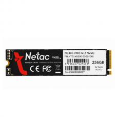 SSD - Netac N930E Pro / 256GB / NVMe PCIe Gen3 x4 M.2 2280