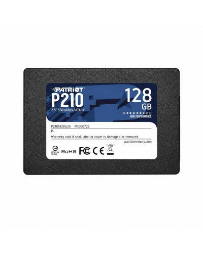 SSD - Patriot P210 / 128GB / 2.5" SATA III