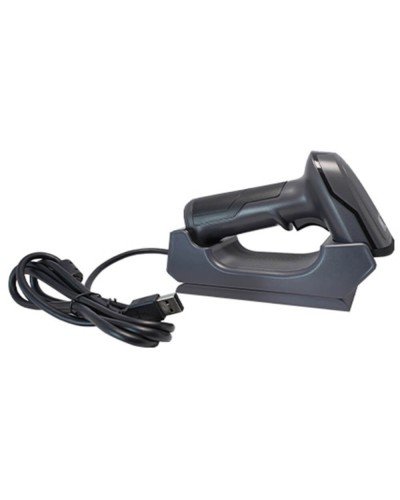 ბარკოდის სკანერი Sunlux XL-9621C – 2D | უსადენო | Bluetooth | USB | USB-VCP | შავი