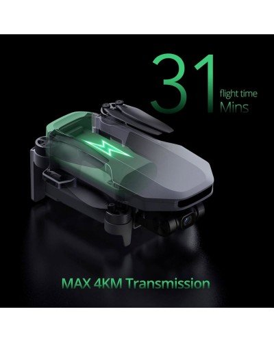 დრონი - Potensic ATOM SE Expansion Kit / 4K / 2 ბატარეა / ნაცრისფერი