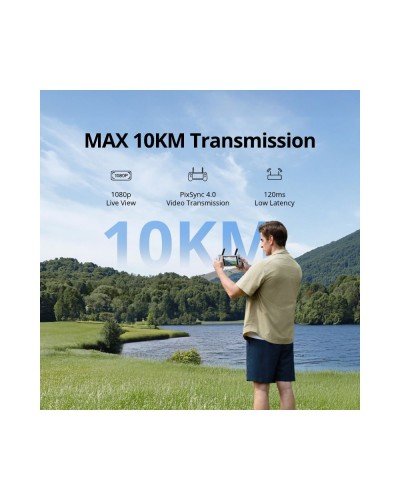 დრონი - Potensic ATOM 2 Screen Remote Standard Kit AI Tracking / 4K / 48MP / ნაცრისფერი