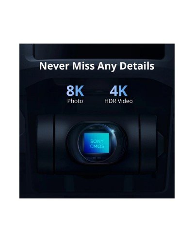 დრონი - Potensic ATOM 2 Screen Remote Standard Kit AI Tracking / 4K / 48MP / ნაცრისფერი