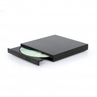გარე დისკის წამკითხველი - Gembird DVD-USB-04 / USB 2.0 / შავი