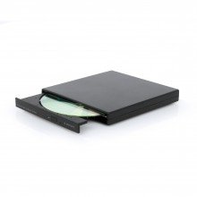 გარე დისკის წამკითხველი - Gembird DVD-USB-04 / USB 2.0 / შავი
