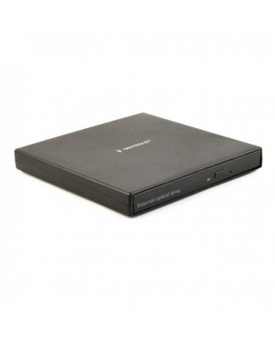 გარე დისკის წამკითხველი - Gembird DVD-USB-04 / USB 2.0 / შავი