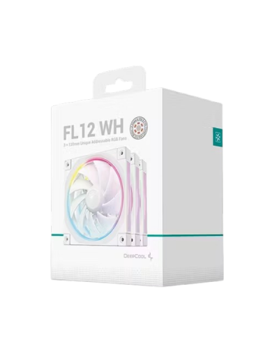 ქეის ქულერი- DEEPCOOL FL12R SE WH 3IN1 / თეთრი / ARGB