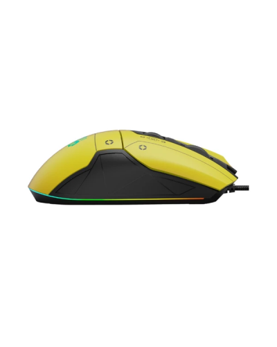 მაუსი - A4Tech Bloody W70 Max RGB / სადენით / 12,000 DPI / 145 გრამი / Punk Yellow