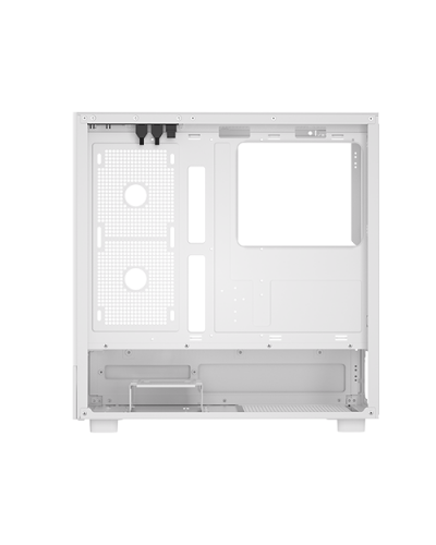 ქეისი - Segotep Endura Pro+ / ქულერების გარეშე / E-ATX - ATX - Micro-ATX - Mini-ITX / ორმაგი ნაწრთობი მინა / თეთრი