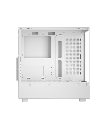 ქეისი - Segotep Endura Pro+ / ქულერების გარეშე / E-ATX - ATX - Micro-ATX - Mini-ITX / ორმაგი ნაწრთობი მინა / თეთრი