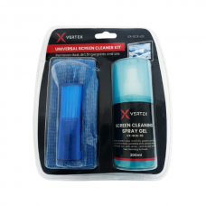 ეკრანის საწმენდი Vertex VX-SCK-03 3-in-1 - LCD/LED ეკრანისთვის | 200 მლ