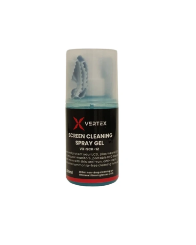 ეკრანის საწმენდი Vertex VX-SCK-12 2-in-1 Universal - LCD/LED ეკრანისთვის | 200 მლ