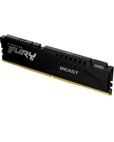 ოპერატიული მეხსიერება – Kingston FURY Beast 16GB / DDR5 / 5600MHz / CL36 / შავი