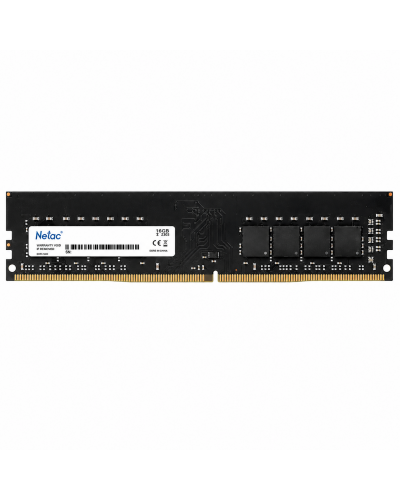 ოპერატიული მეხსიერება – Netac 16GB / DDR5 / 5600MHz / CL46 / შავი