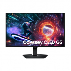 მონიტორი - Samsung Odyssey G5 LS27FG502SIXCI / 27" / OLED / 0.03ms / 180Hz / 2K QHD