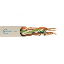 ქსელის კაბელი - Cat5e UTP PVC 25AWG 100% სპილენძი / 1 მეტრი