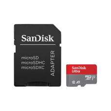 microSD ბარათი - SanDisk Ultra / 256GB / SD ადაპტერით