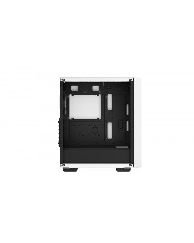 ქეისი - DeepCool CC560 WH V2 / 4x 120 მმ LED ფანი / Mini-ITX - Micro-ATX - ATX / ნაწრთობი მინა / თეთრი