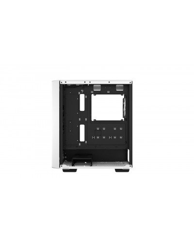 ქეისი - DeepCool CC560 WH V2 / 4x 120 მმ LED ფანი / Mini-ITX - Micro-ATX - ATX / ნაწრთობი მინა / თეთრი