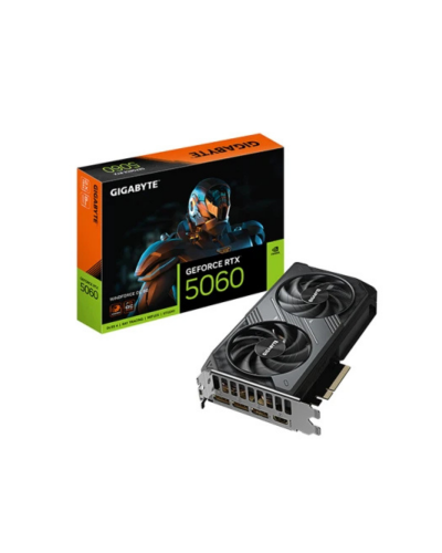 ვიდეობარათი - GIGABYTE GeForce RTX 5060 WINDFORCE OC 8GB / 128-Bit / GDDR7