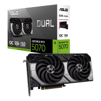 ვიდეობარათი - ASUS DUAL GeForce RTX 5070 O12G / 12GB / GDDR7 / 192-Bit