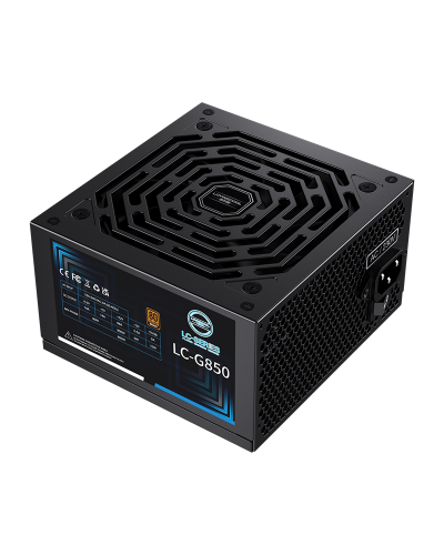 კვების ბლოკი - LovingCool LC-G850 / 850W / 80 PLUS Bronze / Fully Modular