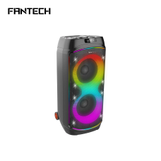 დინამიკი - Fantech NeraParty NP02 / 700W / Bluetooth 5.3 / RGB / უსადენო / შავი