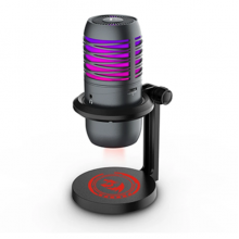 გეიმინგ მიკროფონი - Redragon Nebula GM211 / USB / -42 dB / RGB / შავი