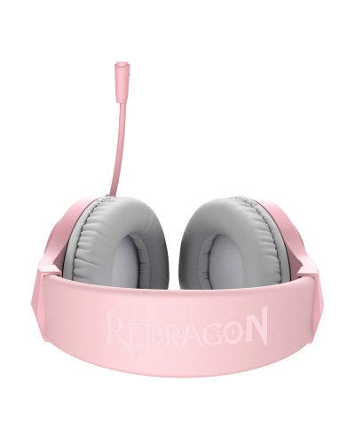 ყურსასმენი – Redragon H371P RGB Hylas / 7.1 Surround / USB / RGB / ვარდისფერი