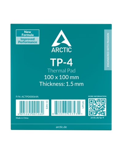 თერმო პადი - ARCTIC TP-4 / 100 × 100 მმ / 1.5 მმ
