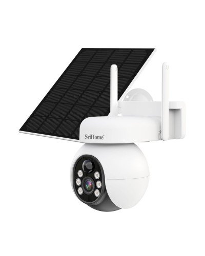გარე სათვალთვალო კამერა SRICAM DH001-4GEU / 4MP / 4G LTE / 2K / Solar / IP65