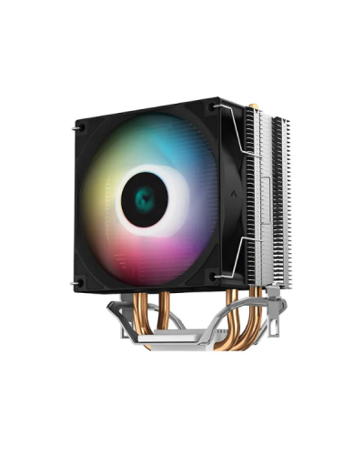 პროცესორის ქულერი - DeepCool AG300 LED / შავი / RGB