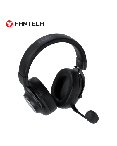 ყურსასმენი - Fantech Stellar WHG05 / უსადენო + სადენიანი / 2.4GHz + Bluetooth 5.3 / 50 მმ / შავი