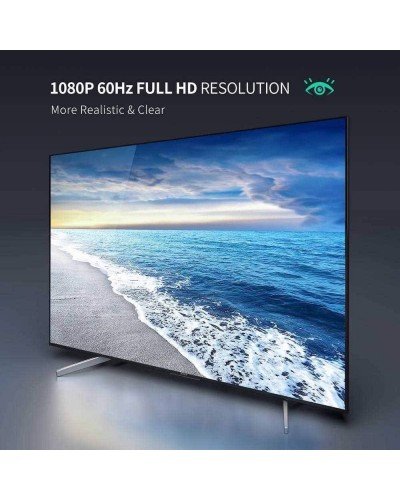 HDMI to VGA ადაპტერი - UGREEN HU-516 (20694) / HDMI to VGA / 3.5mm Audio / 30 სმ / შავი