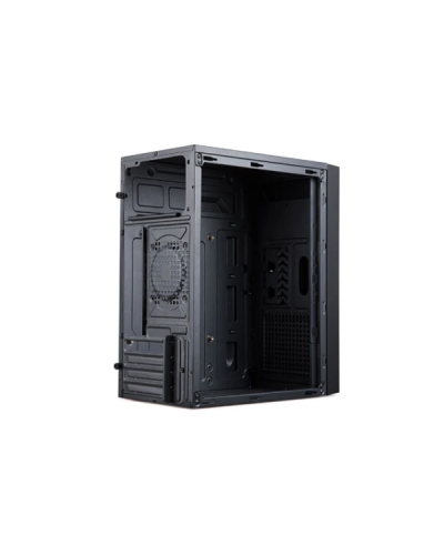 ქეისი - Golden Field LA-01 / Micro ATX / 500W კვების ბლოკით / 120mm Fan / შავი