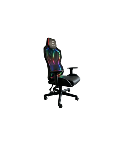 სავარძელი - Vertex CyberNova / RGB / Mesh / შავი