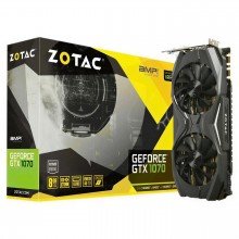 ვიდეობარათი - ZOTAC GeForce GTX 1070 AMP Edition / 8GB GDDR5 / 256-bit / (მეორადი)