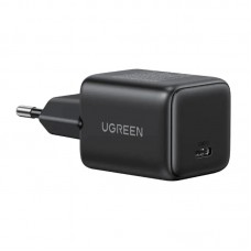 დამტენი - UGREEN X513 (65007) / Type-C / GaN / Fast Charger / 30W / შავი