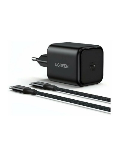 დამტენი - UGREEN X524 (65054) / Type-C / GaN / PD 3.0 / 45W / კაბელით / შავი