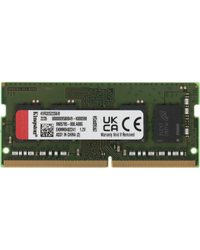 ოპერატიული მეხსიერება - Kingston ValueRAM 8GB ( 1x8GB ) / 3200MHz / DDR4 / SODIMM / KVR32S22S6/8