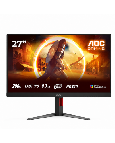 მონიტორი - AOC 27G4HRE / 27" / Fast IPS / 200Hz / 0.3 ms / FHD