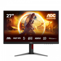 მონიტორი - AOC 27G4HRE / 27" / Fast IPS / 200Hz / 1ms / FHD