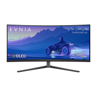 მონიტორი - Philips 34M2C6500 / 34" / QD-OLED / 175Hz / 0.03ms / UWQHD / რკალური