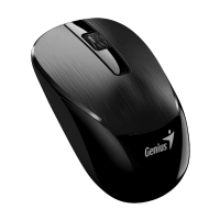მაუსი - Genius NX-7015 Black / უსადენო / 1600 DPI / ოპტიკური / შავი / 57 გრამი