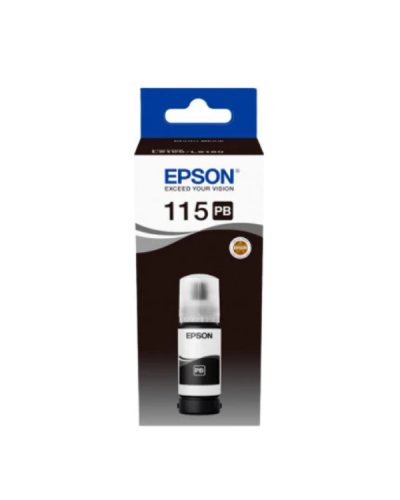 მელანი - EPSON 115 / C13T07D14A (ფოტო შავი) / 70 მლ