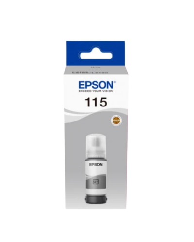 მელანი - EPSON 115 / C13T07D54A (ნაცრისფერი) / 70 მლ