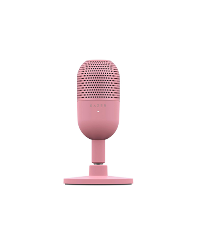 სტრიმინგ მიკროფონი - Razer Seiren V3 Mini / USB / Supercardioid / 24-bit / 96kHz / ფერი: ვარდისფერი