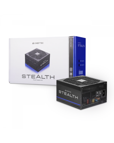 კვების ბლოკი - CHIEFTEC Stealth SPX-1200-FC / 1200W / 80 Plus Platinum / ATX 3.1 / სრულად მოდულარული