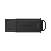 USB ფლეშ მეხსიერება - Kingston DataTraveler Exodia G2 / 64GB / USB 3.2 Gen 1 / Black