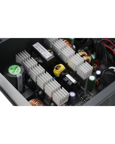 კვების ბლოკი - DeepCool PF750 / 750W / 80 Plus White / ATX 12V 2.4 / შავი